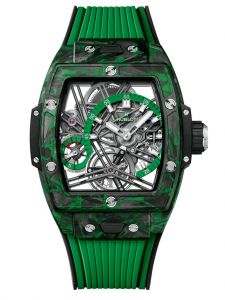 Đồng hồ Hublot Spirit Of Big Bang Tourbillon Carbon Green 645.QG.5217.RX