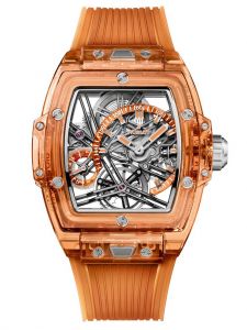Đồng hồ Hublot Spirit Of Big Bang Tourbillon Orange Sapphire 645.JO.0120.RT