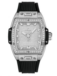 Đồng hồ Hublot Spirit of Big Bang Titanium Full Pavé 662.NX.9000.RX.1604