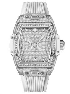 Đồng hồ Hublot Spirit of Big Bang Titanium White Full Pavé 662.NE.9000.RW.1604