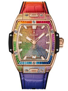 Đồng hồ Hublot Spirit of Big Bang King Gold Rainbow 662.OX.9900.LR.0999