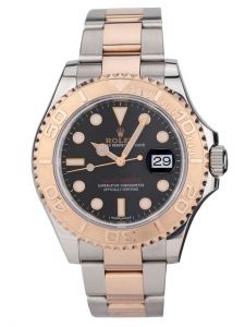 Đồng hồ Rolex Yacht-Master 40 M116621-0002 116621-0002 Thép Oystersteel và Vàng Everose 18ct Mặt Đen - Lướt