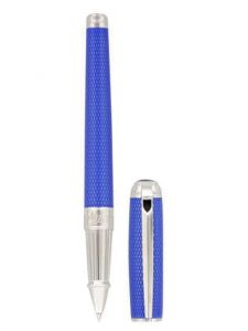 Bút bi nước S.T. Dupont Line D Electric Blue Rollerball Pen 412110L