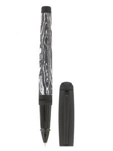 Bút bi nước S.T. Dupont Line D Large Dark Storm Carbon Rollerball Pen 412395L