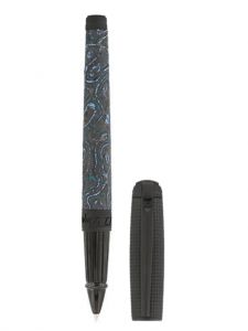 Bút bi nước S.T. Dupont Line D Large Glacial Cave Carbon Rollerball Pen 412396L