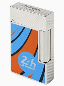 Bật Lửa S.T Dupont Ligne 2 24H Du Mans Blue / Palladium Lighter C16089