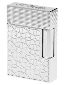 Bật Lửa S.T Dupont Ligne 2 Small Platinum Engraved Lighter C18603