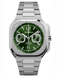 Đồng hồ Bell & Ross BR 05 Chrono Green Steel BR05C-GN-ST/SST