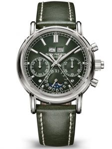 Đồng Hồ Patek Philippe Grand Complications 5204G-001 White Gold Split-Seconds Chronograph Perpetual Calendar