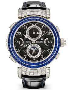 Đồng Hồ Patek Philippe Grand Complications Grandmaster Chime Haute Joaillerie 6300/401G-001 White Gold Kim cương