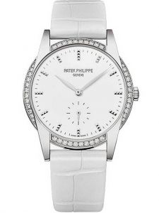 Đồng hồ Patek Philippe Calatrava 7122/200G-001 White Gold Kim cương