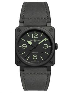 Đồng hồ Bell & Ross BR 03-92 Nightlum R0392-BL3-CE/SCA