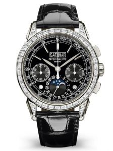 Đồng hồ Patek Philippe Grand Complications 5271P-010 Platinum Kim cương Perpetual Calendar Chronograph