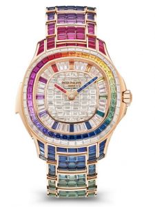 Đồng hồ Patek Philippe Grand Complications Luce "Rainbow" Haute Joaillerie 5260/1455R-001 Rose Gold Kim cương Minute Repeater