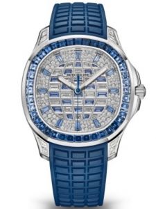 Đồng hồ Patek Philippe Aquanaut Luce Haute Joaillerie 5268/461G-001 White Gold Kim cương