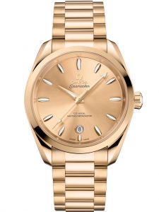 Đồng hồ Omega Seamaster Aqua Terra 150M Shades 220.50.38.20.08.001 38 Moonshine Gold