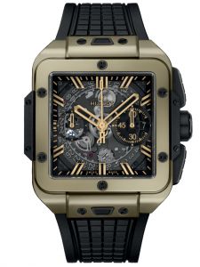 Đồng hồ Hublot Square Bang Unico Magic Gold 821.MX.0130.RX