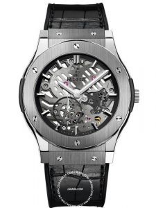 Đồng Hồ Hublot Classic Fusion Ultra-Thin Skeleton Titanium 42mm 545.nx.0170.lr