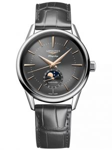 Đồng hồ Longines Flagship Heritage Moonphase L4.815.4.52.2 L48154522
