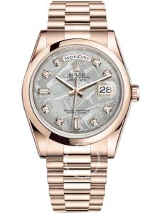 Đồng hồ Rolex Day-Date 36 M118205F-0020 118205F-0020 Vàng Everose 18ct Mặt thiên thạch