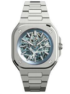 Đồng hồ Bell & Ross BR-05 Skeleton Arctic Blue BR05A-AB-SKST - Phiên bản giới hạn 250 chiếc