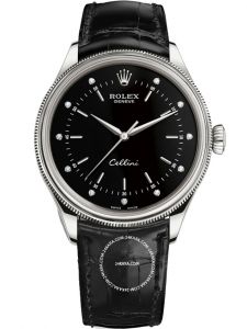 Đồng hồ Rolex Cellini Time 39 Date M50509-0023 50509-0023 Vàng Trắng 18ct Mặt Đen