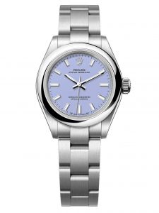 Đồng hồ Rolex Oyster Perpetual 28 M276200-0008 276200-0008 Thép Oystersteel Mặt màu hoa oải hương - Mẫu Mới 2025