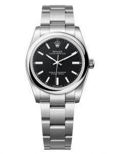 Đồng hồ Rolex Oyster Perpetual 34 M124200-0010 124200-0010 Thép Oystersteel Mặt Đen - Mẫu Mới 2025