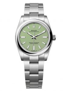 Đồng hồ Rolex Oyster Perpetual 34 M124200-0006 124200-0006 Thép Oystersteel Mặt Pistachio - Mẫu Mới 2025