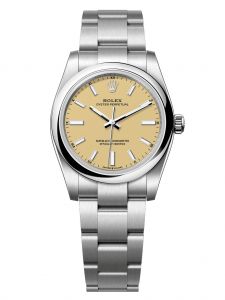 Đồng hồ Rolex Oyster Perpetual 34 M124200-0007 124200-0007 Thép Oystersteel Mặt Be - Mẫu Mới 2025