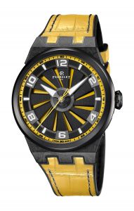 Đồng hồ Perrelet Turbine Carbon Yellow A4065/7