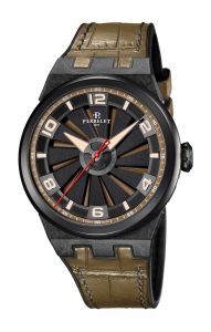 Đồng hồ Perrelet Turbine Carbon Khaki A4065/8