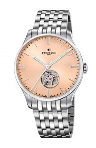 Đồng hồ Perrelet Weekend Open Heart Salmon A1302/D