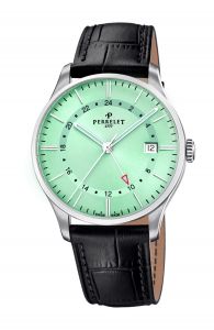 Đồng hồ Perrelet Weekend GMT Green Mint A1304/C