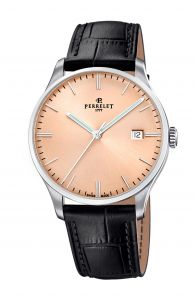 Đồng hồ Perrelet Weekend 3 Hands Salmon A1300/G