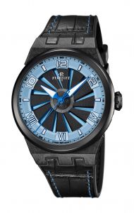 Đồng hồ Perrelet Turbine Carbon Ice Blue A4065/5