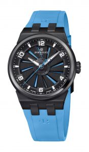 Đồng hồ Perrelet Turbine 41 Titanium Ice Blue A4067/7