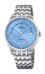 Đồng hồ Perrelet Weekend GMT Ice Blue A1304/9