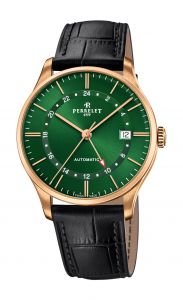 Đồng hồ Perrelet Weekend GMT Green A1305/3