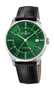 Đồng hồ Perrelet Weekend GMT Green A1304/8