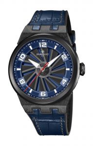 Đồng hồ Perrelet Turbine Carbon Midnight Blue A4065/2