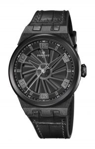 Đồng hồ Perrelet Turbine Carbon Black Edition A4065/1