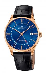Đồng hồ Perrelet Weekend GMT Blue A1305/2