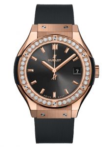 Đồng hồ Hublot Classic Fusion Racing Grey King Gold Diamonds 33 mm 581.OX.7081.RX.1104