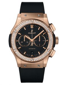 Đồng hồ Hublot Classic Fusion Chronograph King Gold Diamonds 42 mm 541.OX.1181.RX.1104
