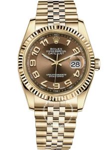 Đồng hồ Rolex Datejust 36 M116238 116238 Mặt nâu