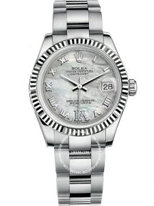 Đồng hồ Rolex Datejust 31 M178274-0072 178274-0072 Thép Oystersteel và Vàng Trắng 18ct Mặt khảm trai trắng