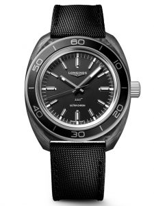 Đồng hồ Longines Ultra‑Chron L2.839.4.52.2 L28394522 Titanium And Carbon Anthracite