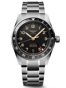 Đồng hồ Longines Spirit Zulu Time L3.802.1.53.6 L38021536 Titanium And Ceramic Anthracite