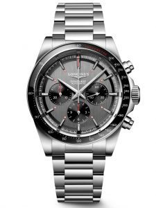 Đồng hồ Longines Conquest Chrono Ski Edition L3.836.4.52.9 L38364529 Stainless Steel And Ceramic Anthracite